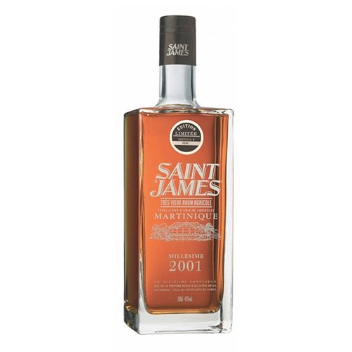 Rhum très vieux millésime 2001